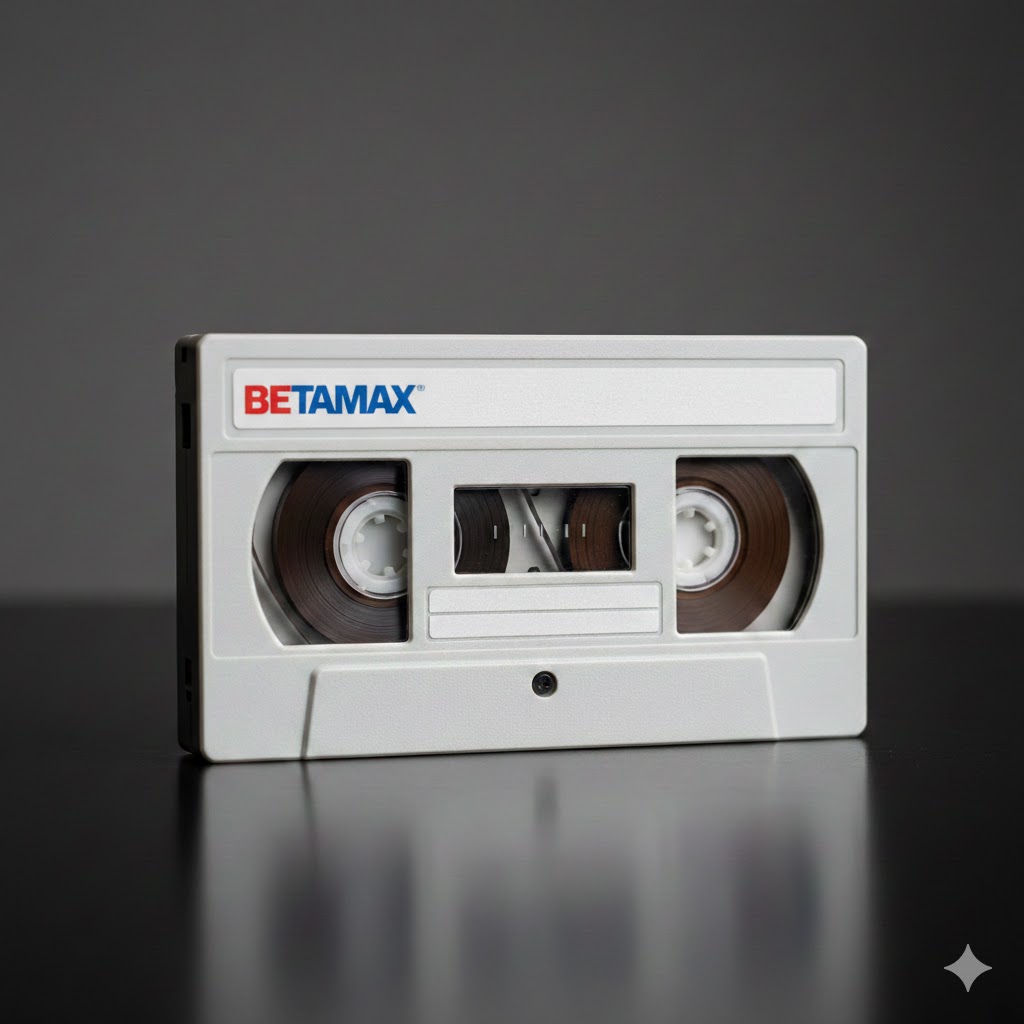 Betamax/Superbeta Kassetten professionell digitalisieren und überspielen