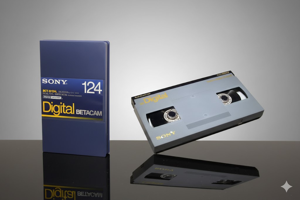 Digital Betacam/Betacam SX Kassetten professionell digitalisieren und überspielen
